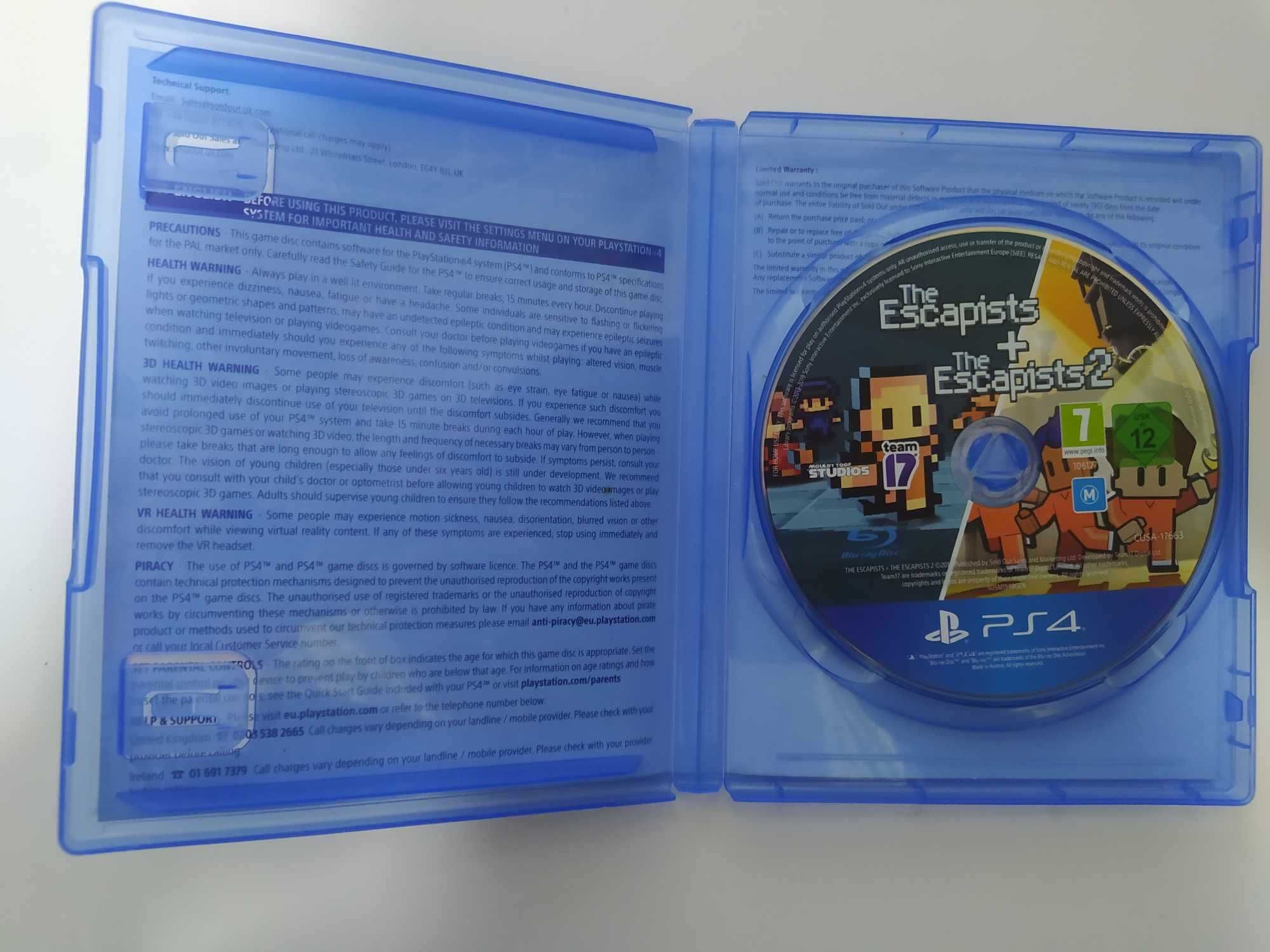 The Escapists + The Escapists 2 PS4