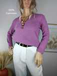 Kaszmirowy sweter 100% cashmere kaszmir bluza sweterek narzutka S 36