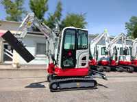 Minikoparka Takeuchi TB325R wersja V3 - 2.5 tony!