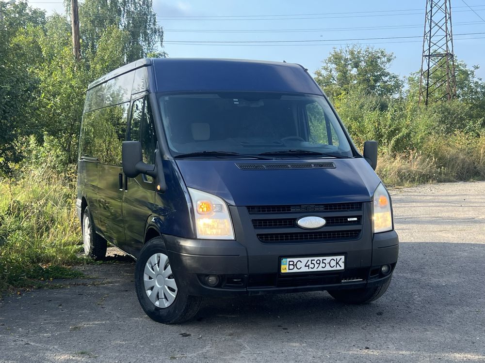 Ford Transit лонг 2007р 2.4 TDCI оригінальний пасажир