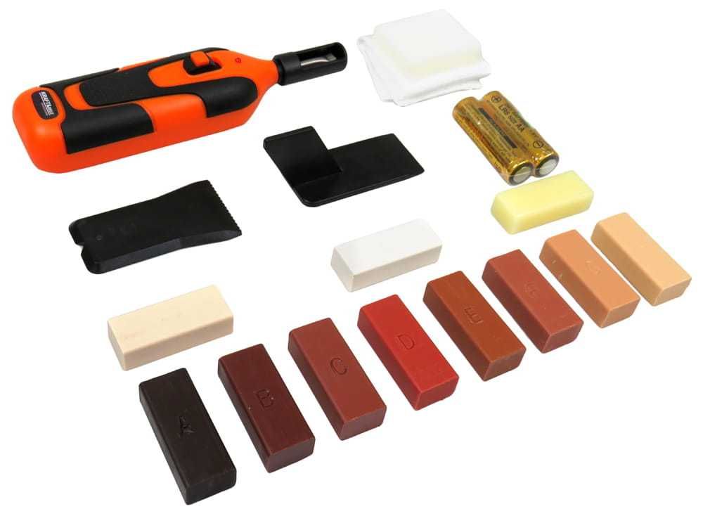 KRAFT&DELE Zestaw Do Naprawy Paneli Mebli Wosk Naprawczy KD981
