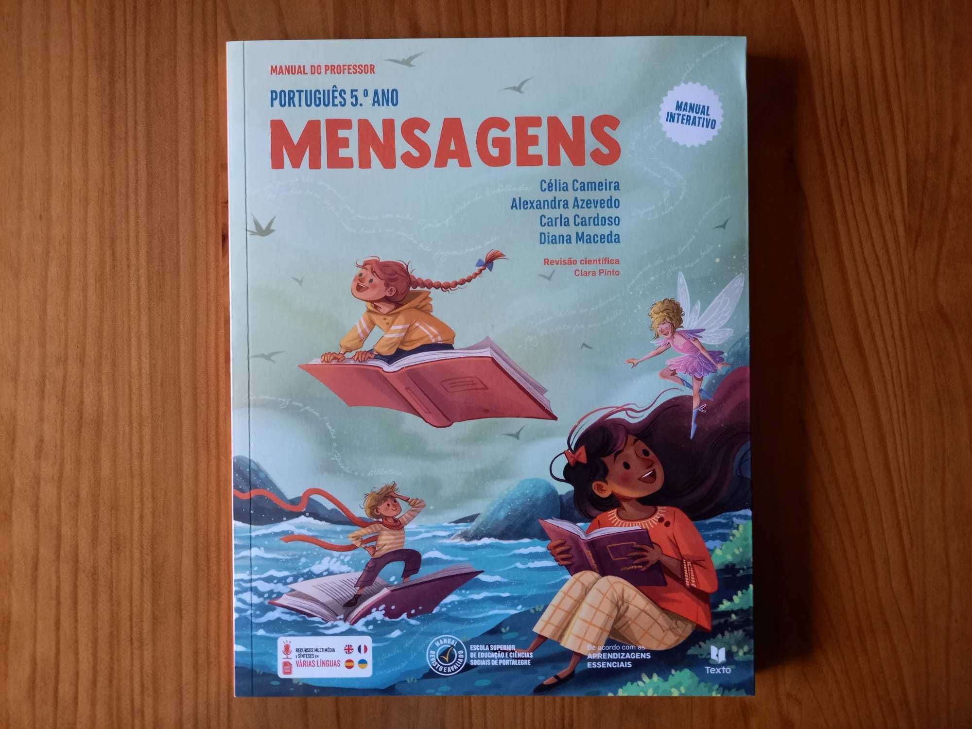 (NOVO, PORTES GRÁTIS) Mensagens 5 - Português - Dossiê do Professor