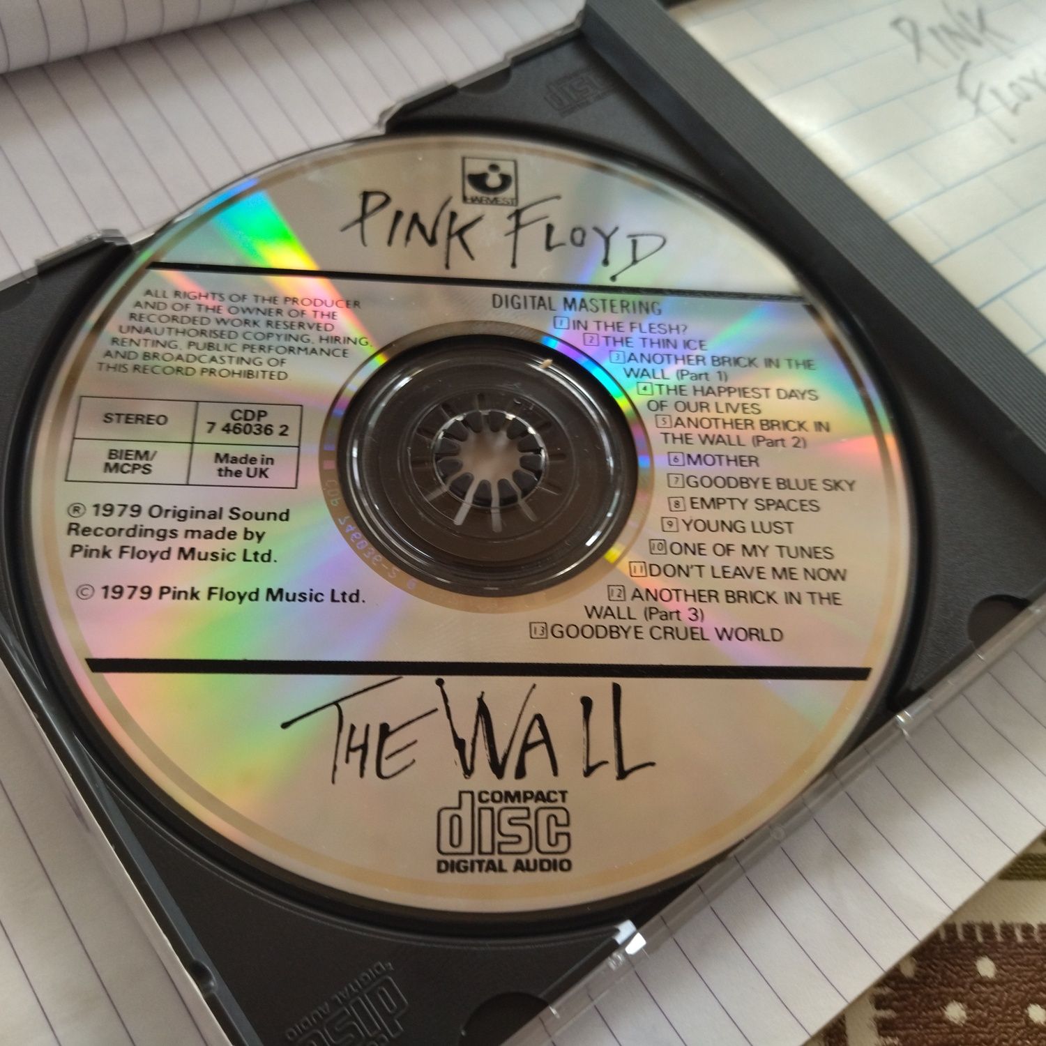 Cd Pink Floyd фирменный