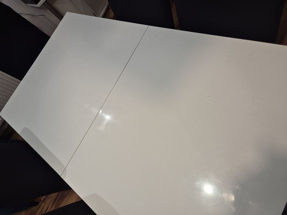 Stół biały połysk do jadalni