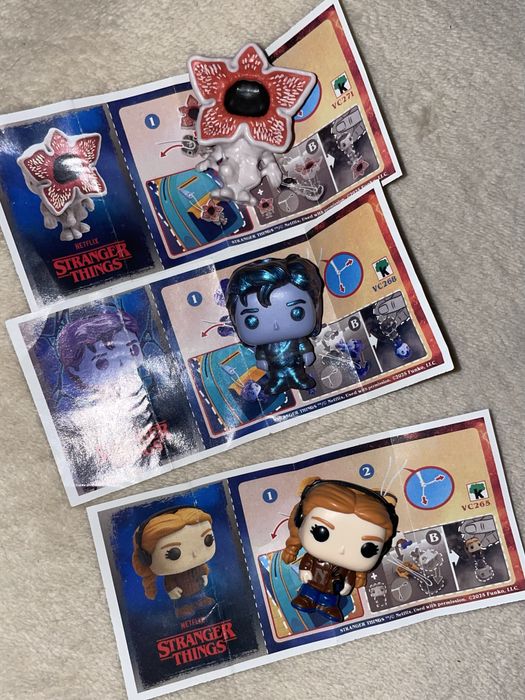 Stranger things фігурки обмін