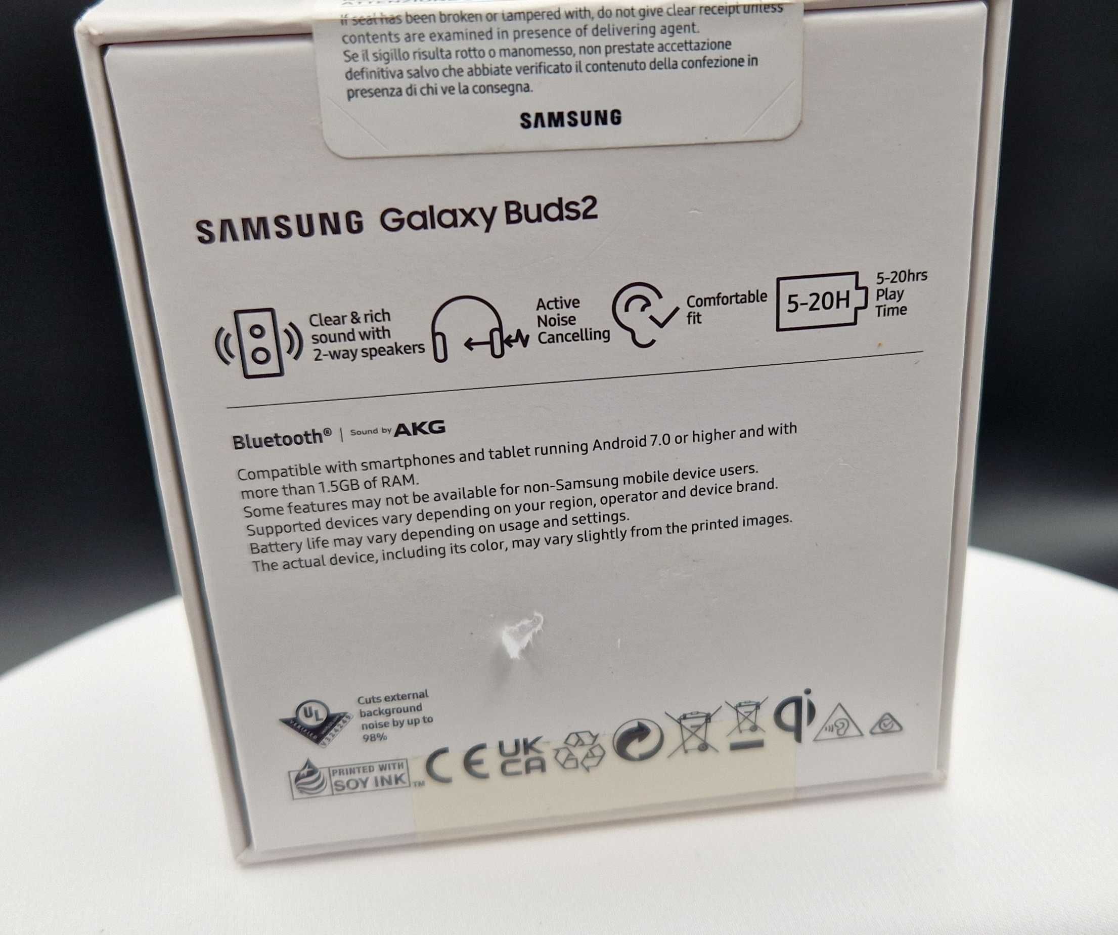 Słuchawki SAMSUNG Galaxy Buds 2 bezprzewodowe NOWE / Fajne OKAZJE