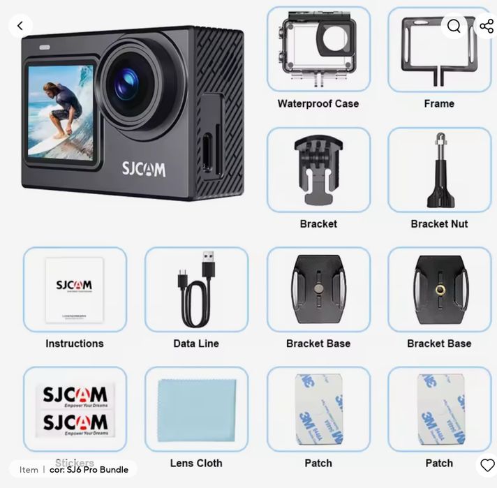 Câmara SJCAM SJ6 PRO
