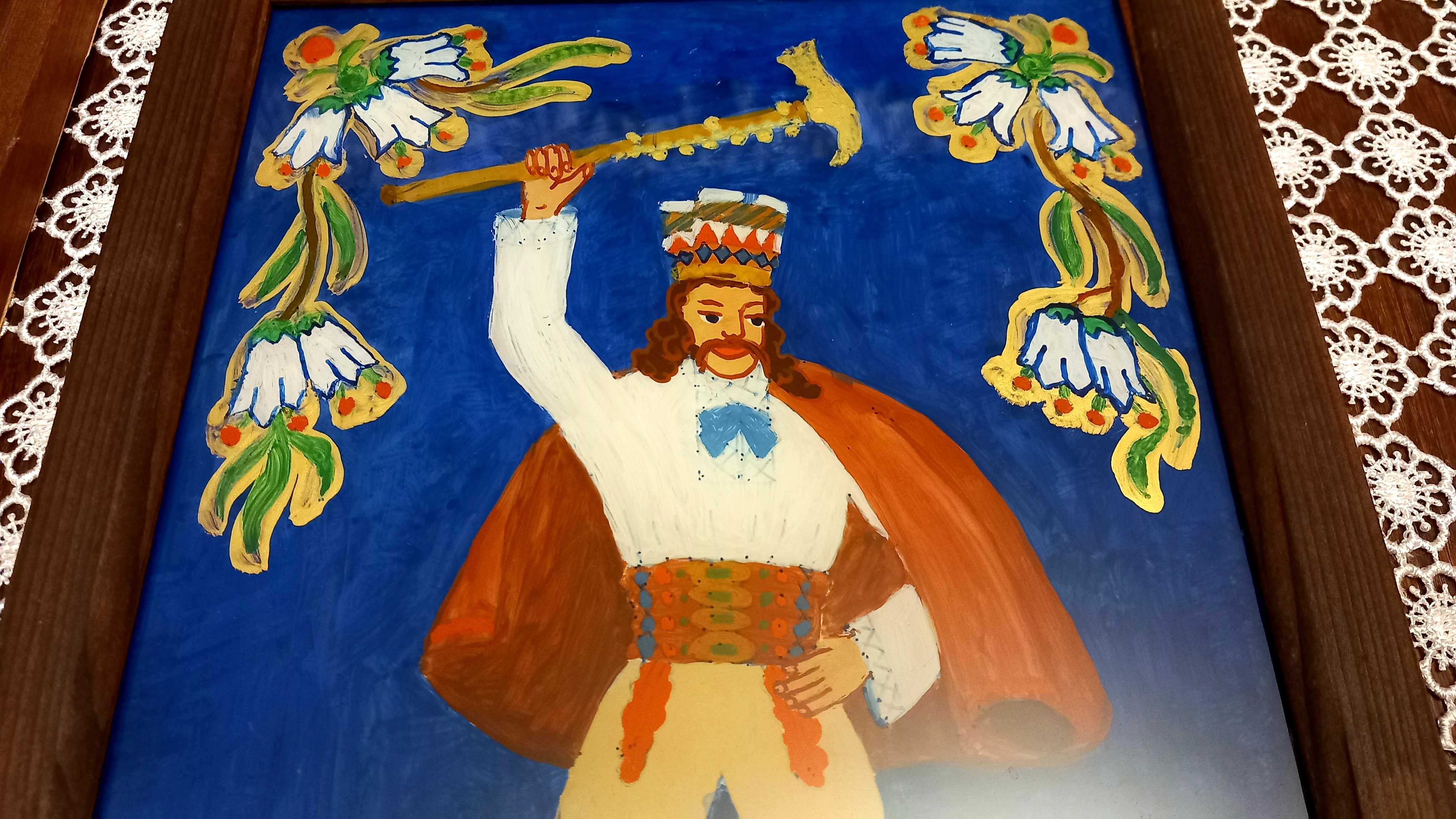 Obraz na szkle malowane Maria Gatnar-Guzy artysta Wisła Ondraszek