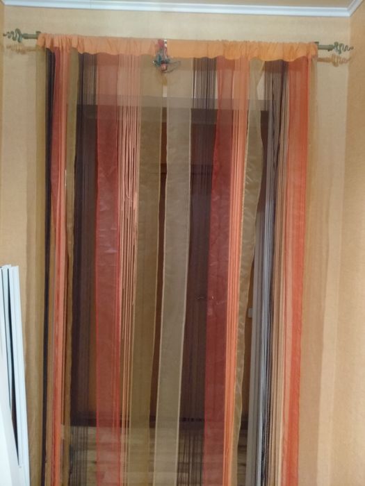 Штора нитки+шифон