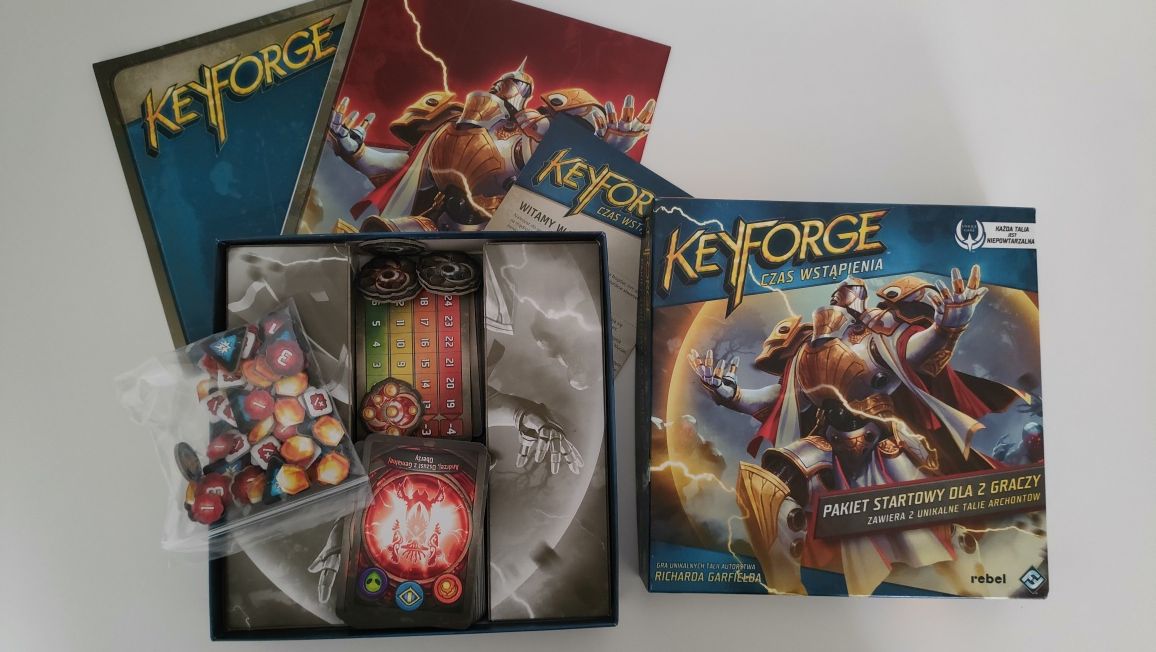 Keyforge + 2 dodatkowe talie - Gra Planszowa, Gra Karciana