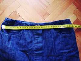 Spódnica dżinsowa, jeans, denim , L, 40, bawełna