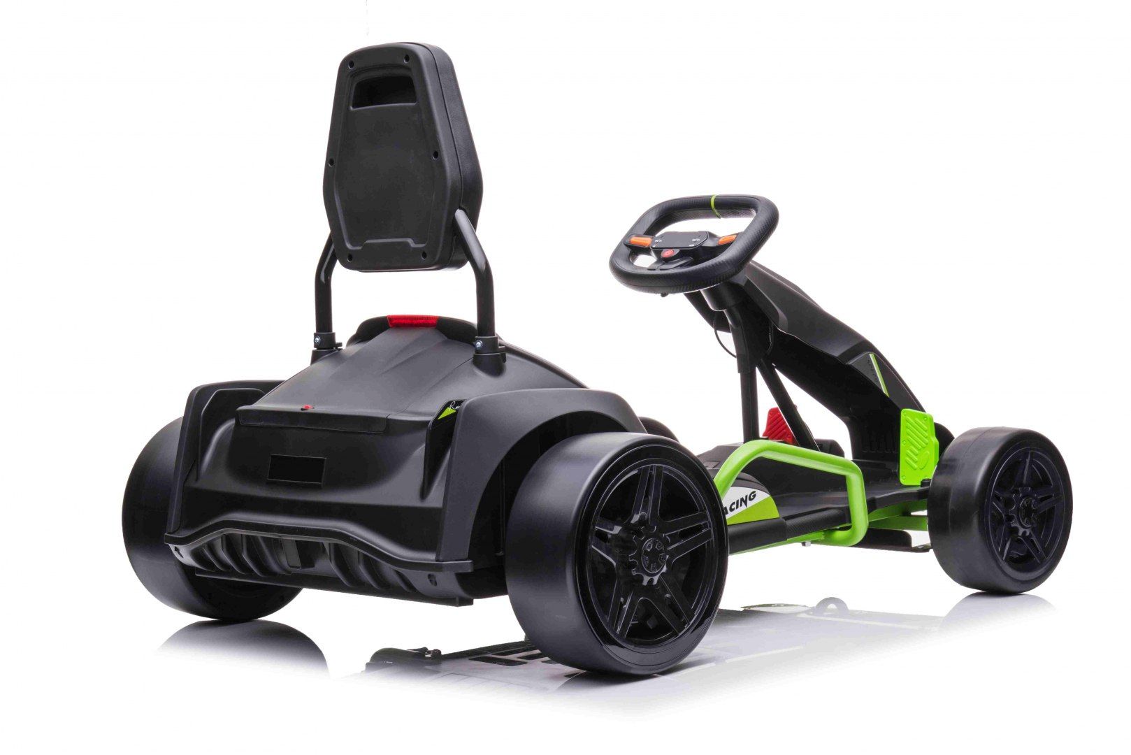 Driftujący 2x150W Auto Gokart na akumulator dla dzieci Czarny