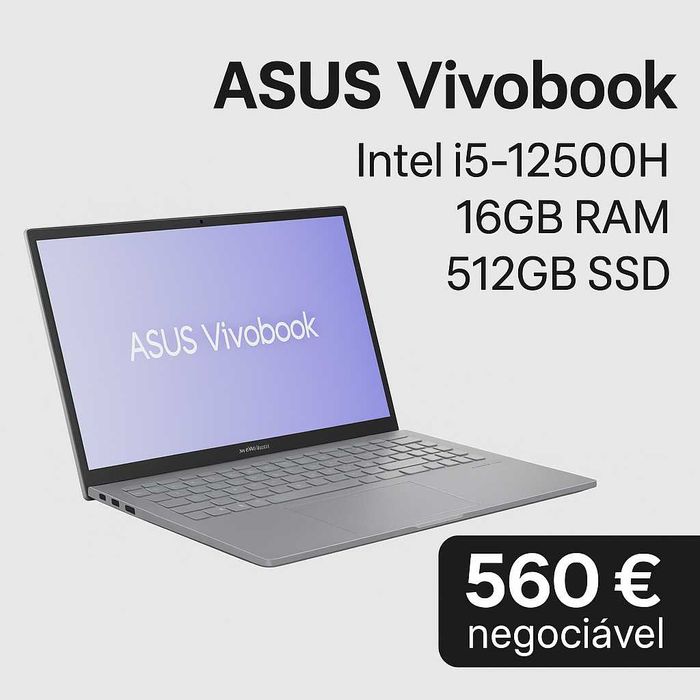 ASUS Vivobook i5-12500H | 16GB RAM | 512GB SSD