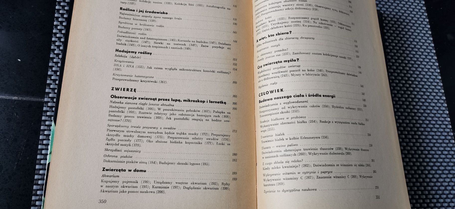 Z biologią za pan brat Eksperymenty biologiczne
Erich Grosse