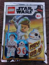 Lego minifigures Star Wars Rey +BB-8
