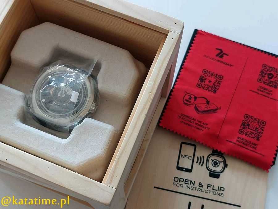 Zegarek męski SEVENFRIDAY– model V1-01 (SFV-101) NOWY SUPER!
