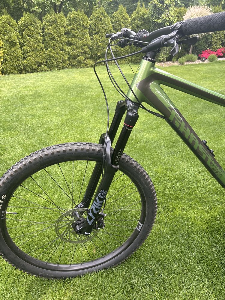 Rower GHOST FULL MTB – Zielony, Rozmiar L – Gotowy do jazdy!