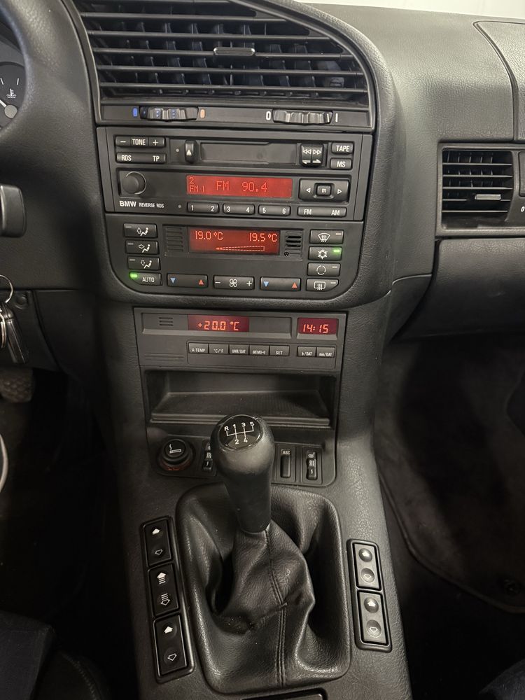 BMW e36 cabrio 1999r klima Hellrot