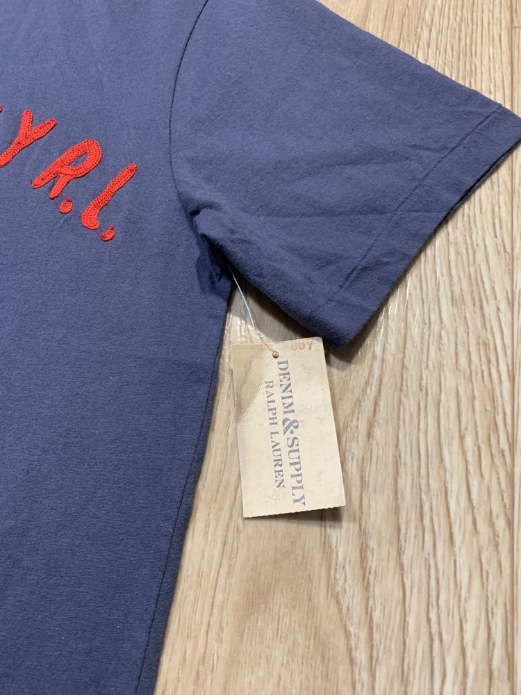 Ralph Lauren Denim & Supply Big Logo футболка New!