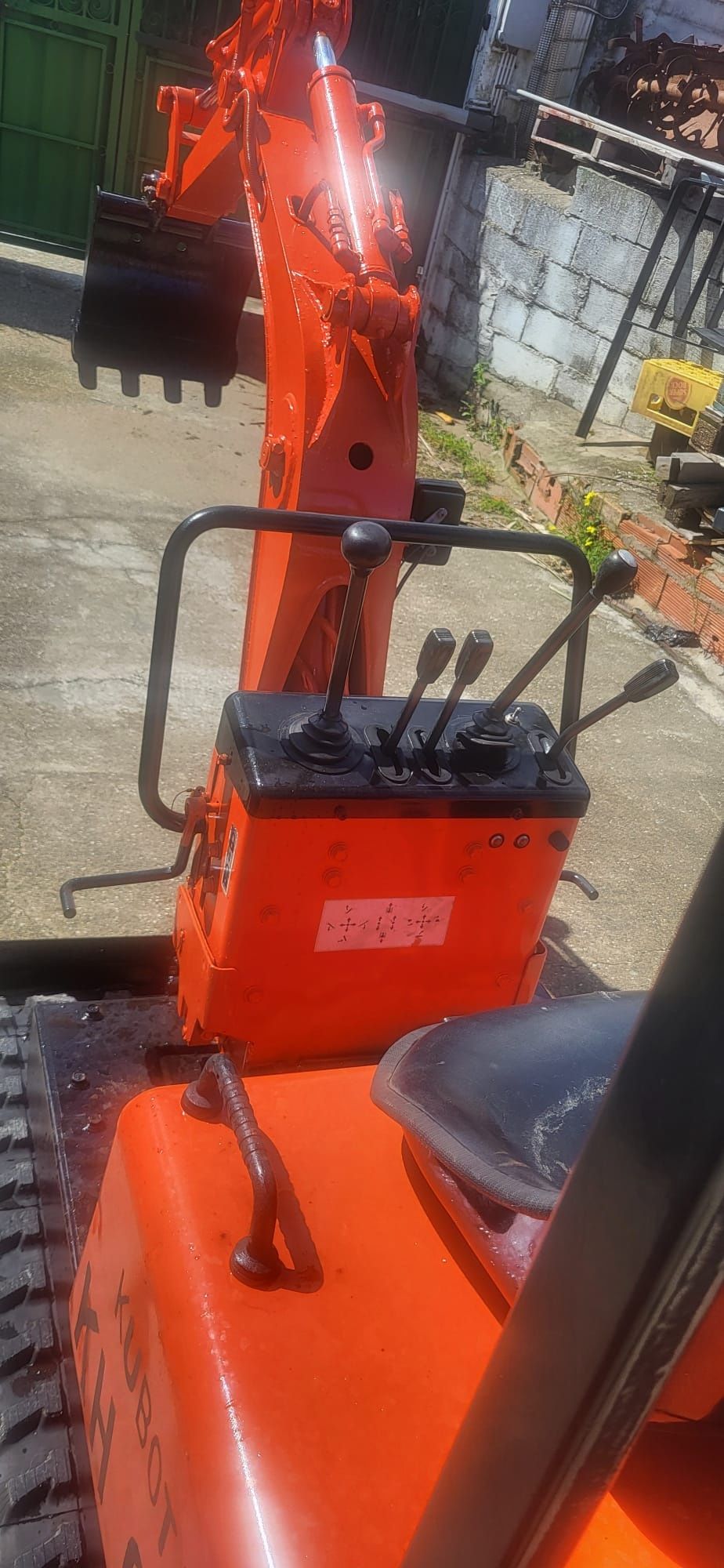 Mini giratória kubota
