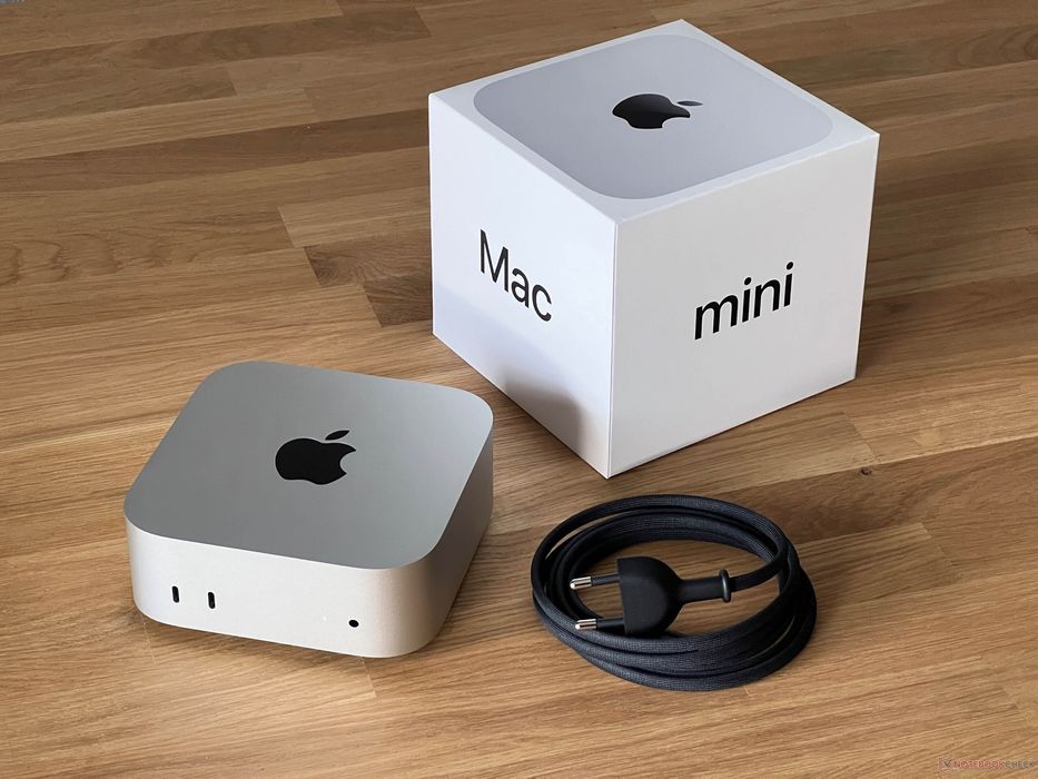Mac mini M4 aberto uma vez