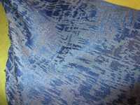 Mala tecido azul & cinza / Gray & blue fabric bag - ORIGINAL