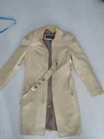 Wiosenny płaszcz kurtka firmy Marbet skóra z odpinana podpinką rozm. S