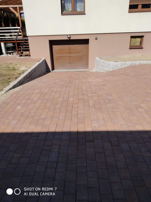 Układanie kostki brukowej 50zł m2, roboty ziemne