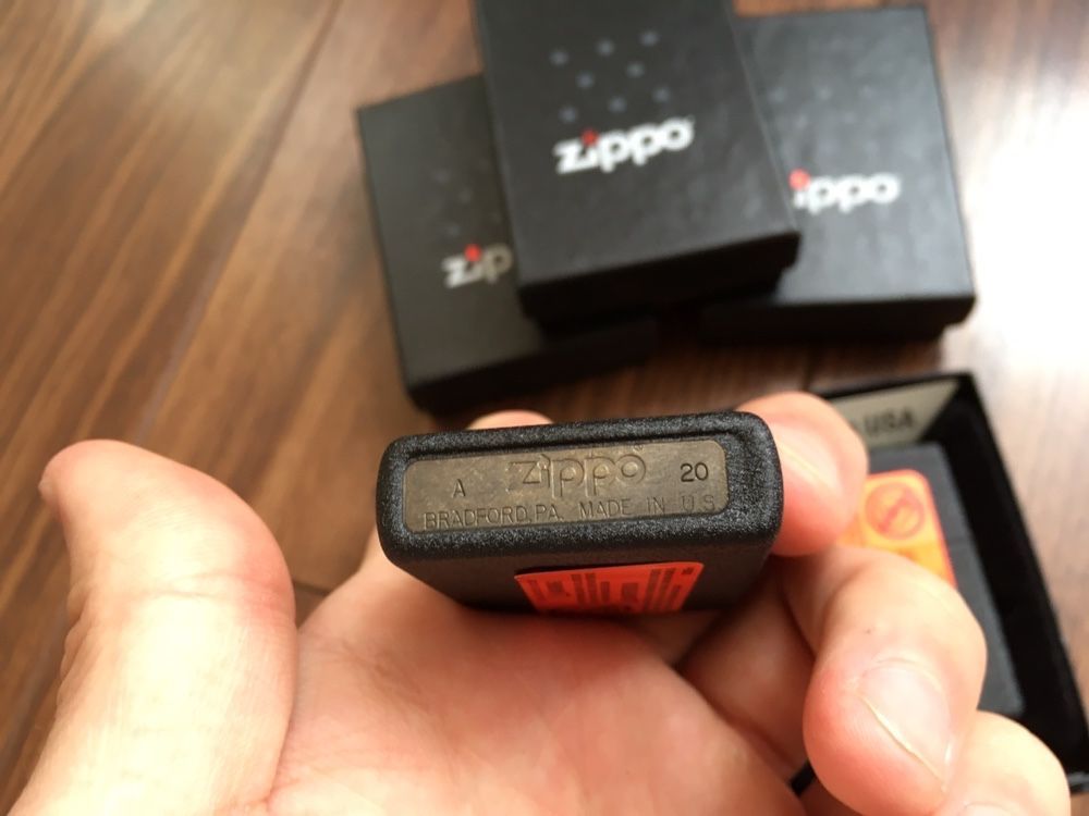 Новые оригинальные зажигалки Zippo 236 Black Crackle