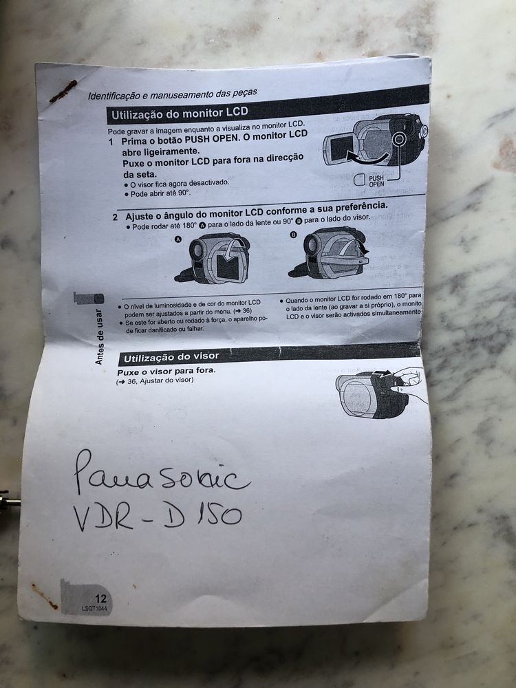 Camara de filmar Panasonic VDR-D150E