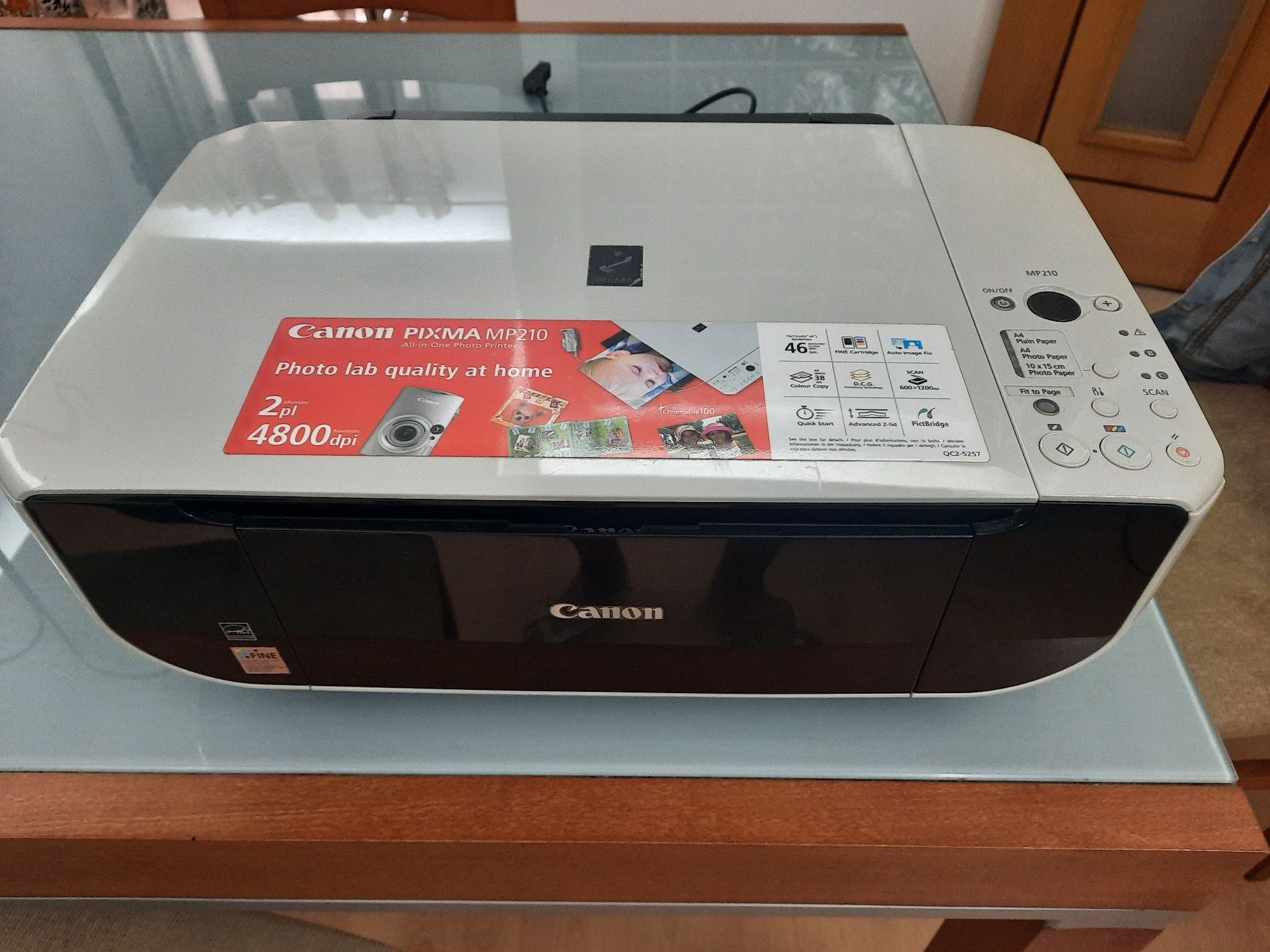 Impressora multifunções Canon Pixma MP210