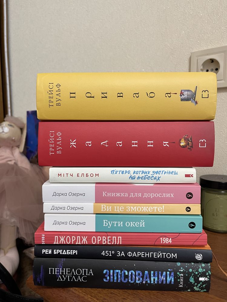 Обмін або оренда книжок для читання — з поверненням! Не продаж
