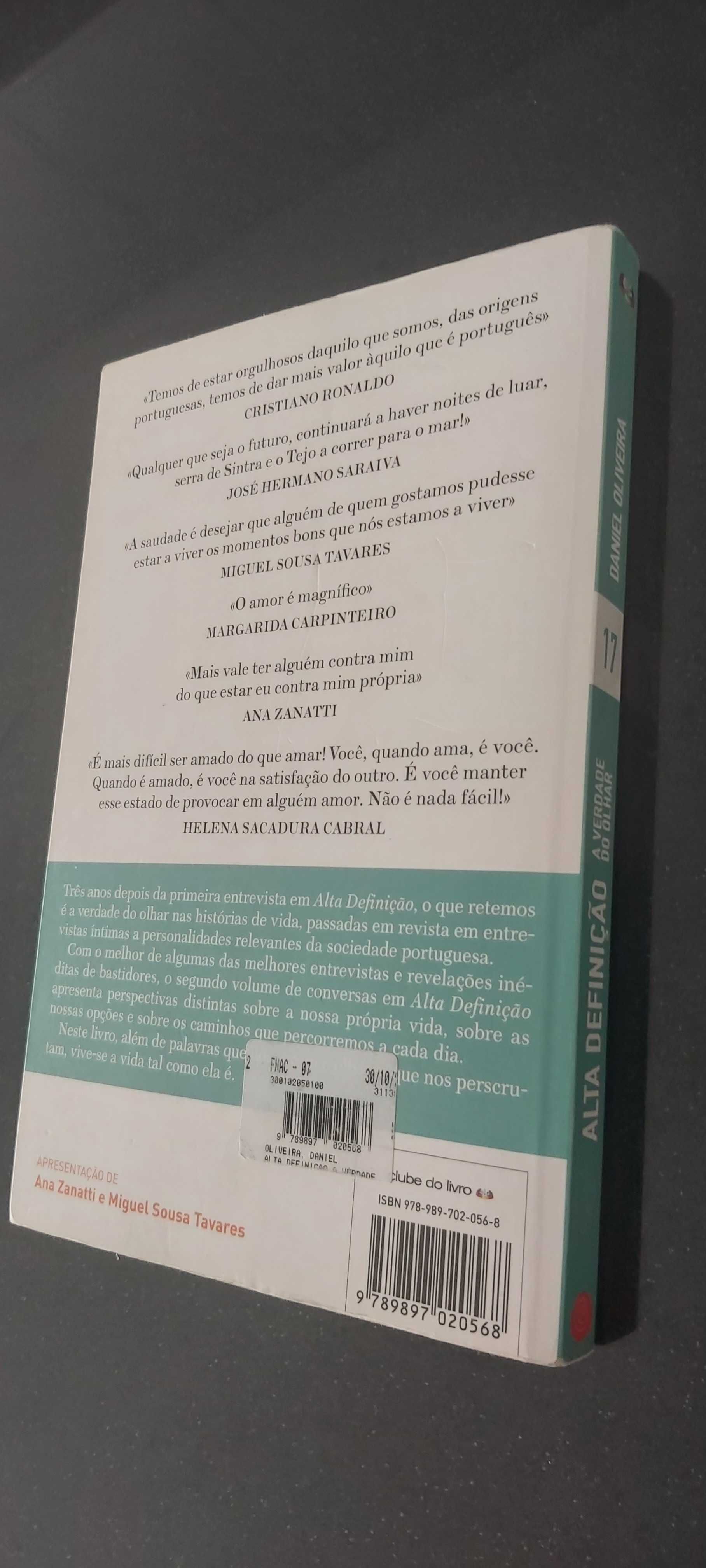 Livro Alta Definição a verdade do olhar