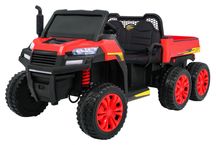 Autko Farmer Truck dla 2 dzieci Czerwony