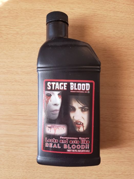 Штучна кров Mehron Stage Blood. Искусственная кровь для грима