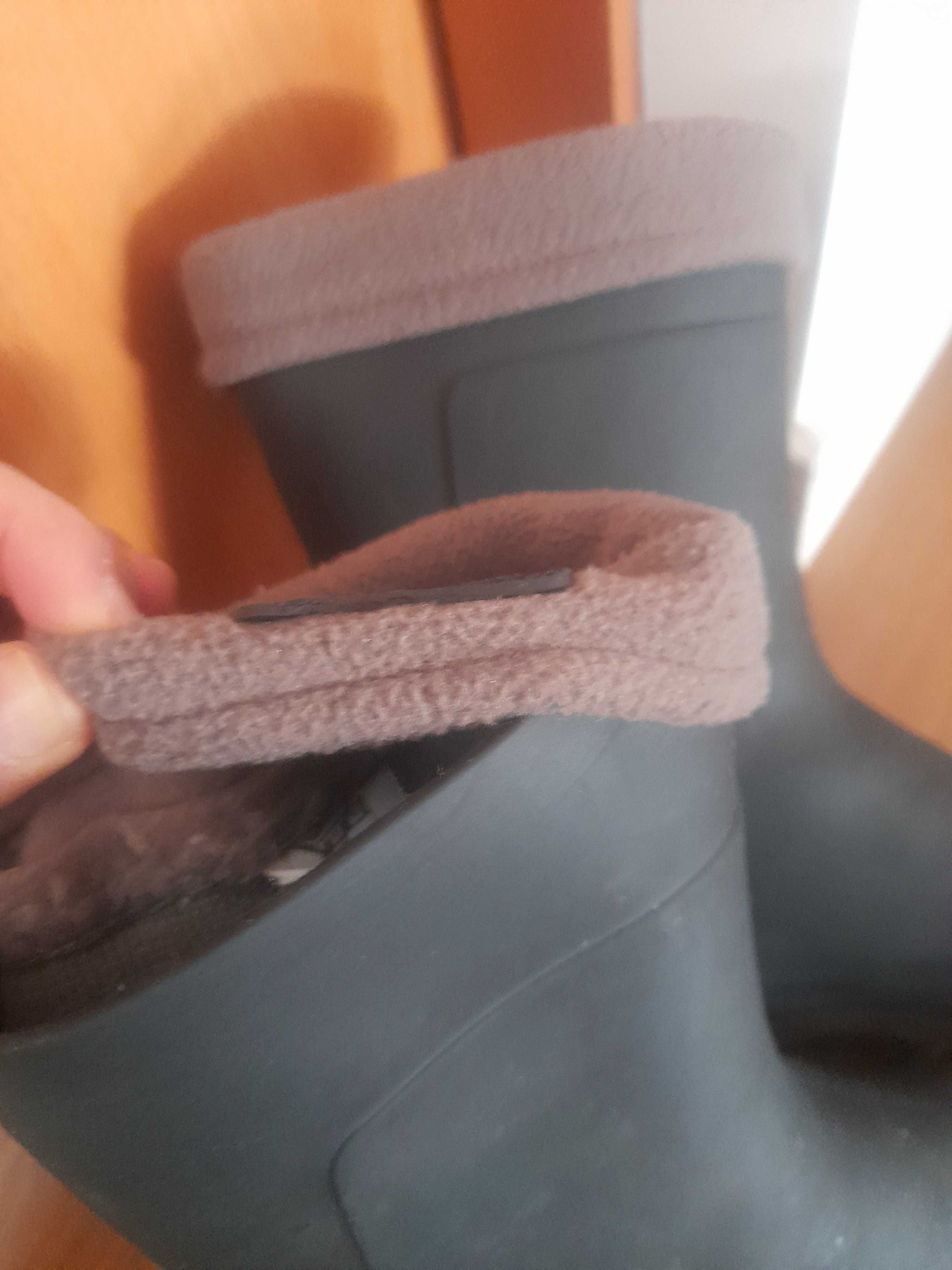 Galochas senhora com pelo decathlon