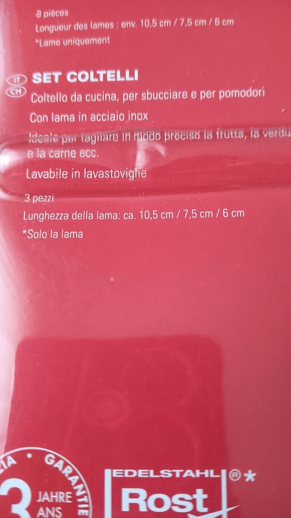 Noże kuchenne Ernesto