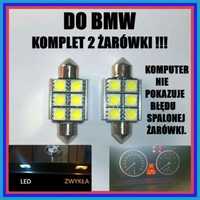 Żarówki LED tablicy rejestracyjnej BMW e60