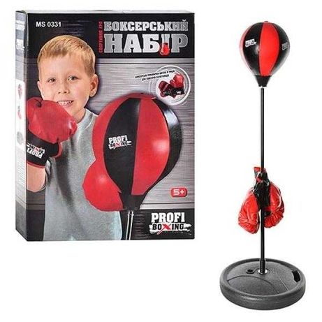 Лучшая цена Детский боксерский набор  0333, 0332 ,высота груши 90-130