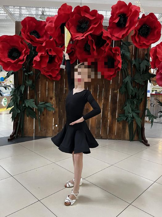 Бейсик сукня для бальних танців прокат продаж оренда