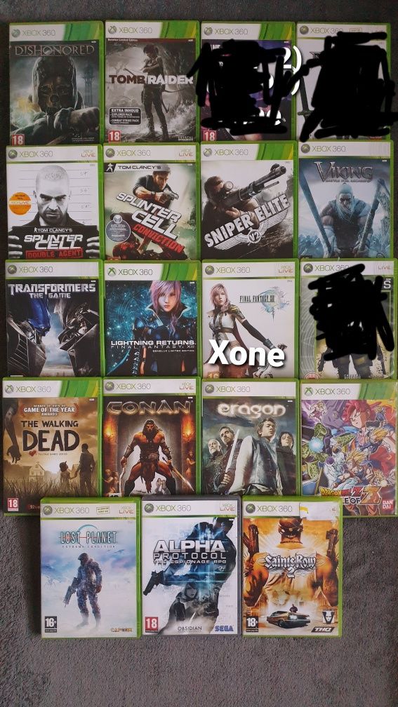 Gry Xbox 360/Działają na Xbox One oraz Xbox Series X