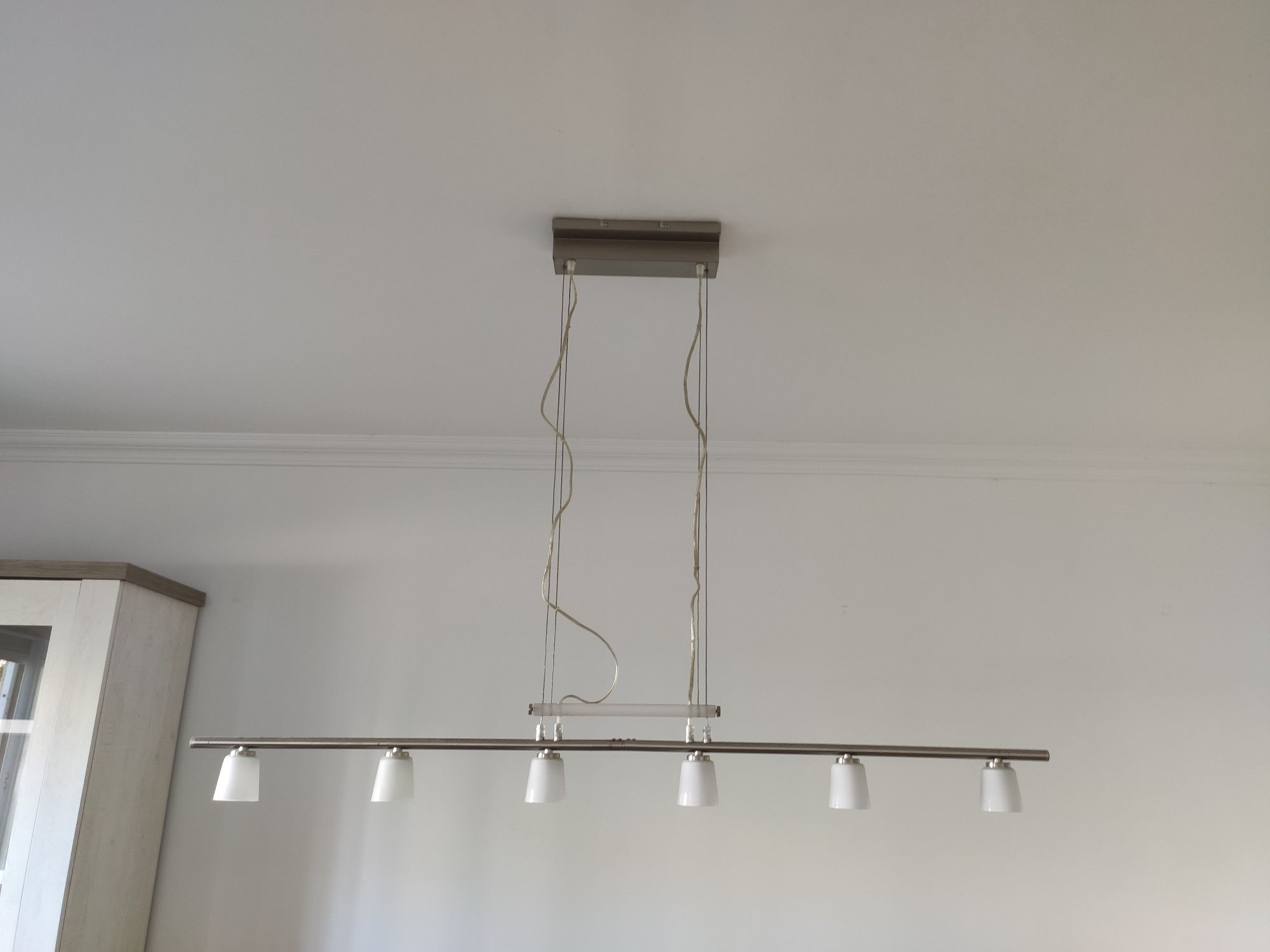 Candeeiro de Teto IKEA TIDIG – 5 Luzes em Inox