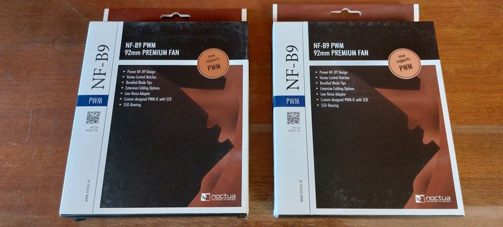 Кулер Noctua NF-B9 PWM, 92 мм, 1600 об/мин. с регулировкой