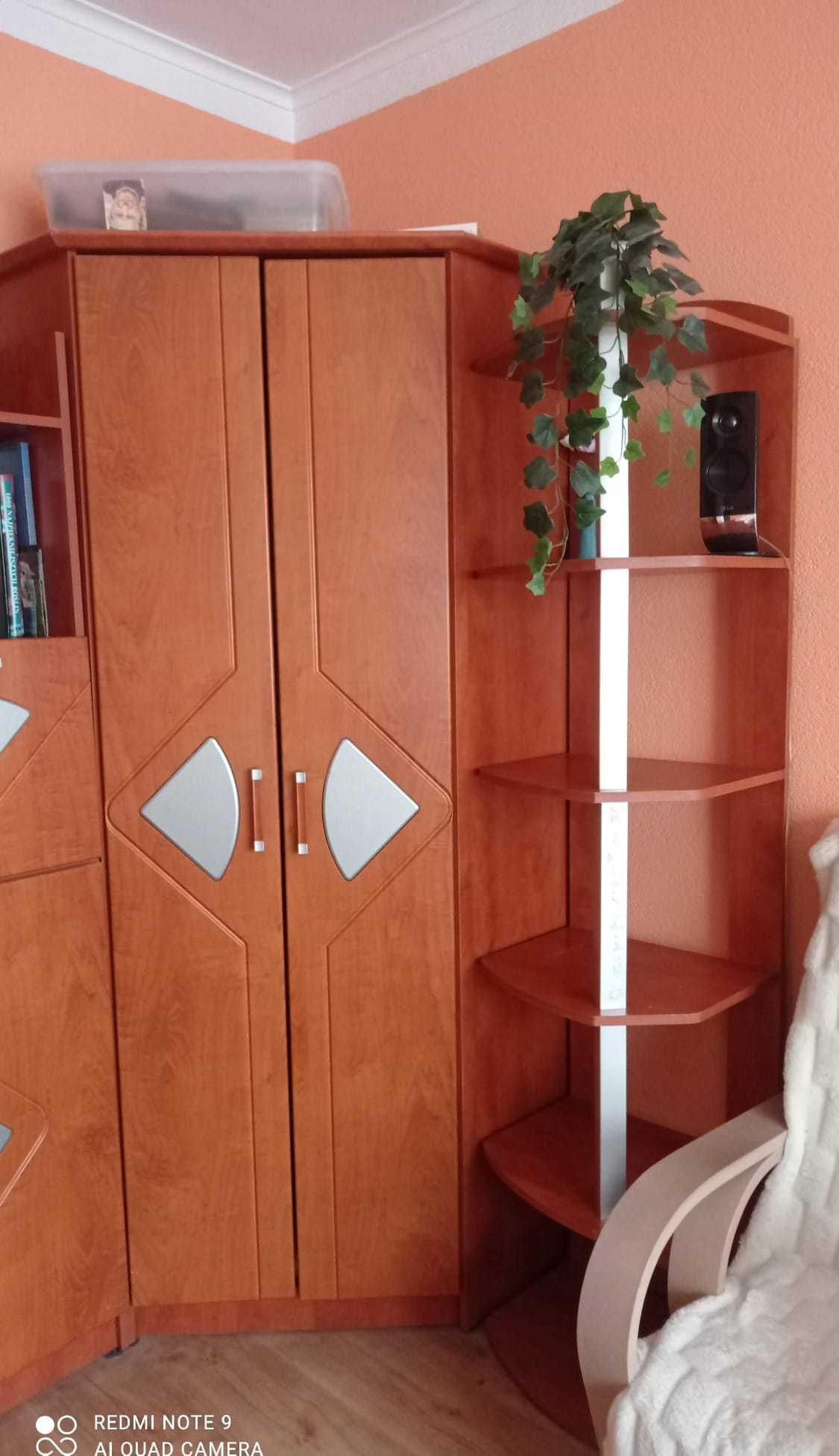 meble, płytkie, komplet, szafa narożna, pilne