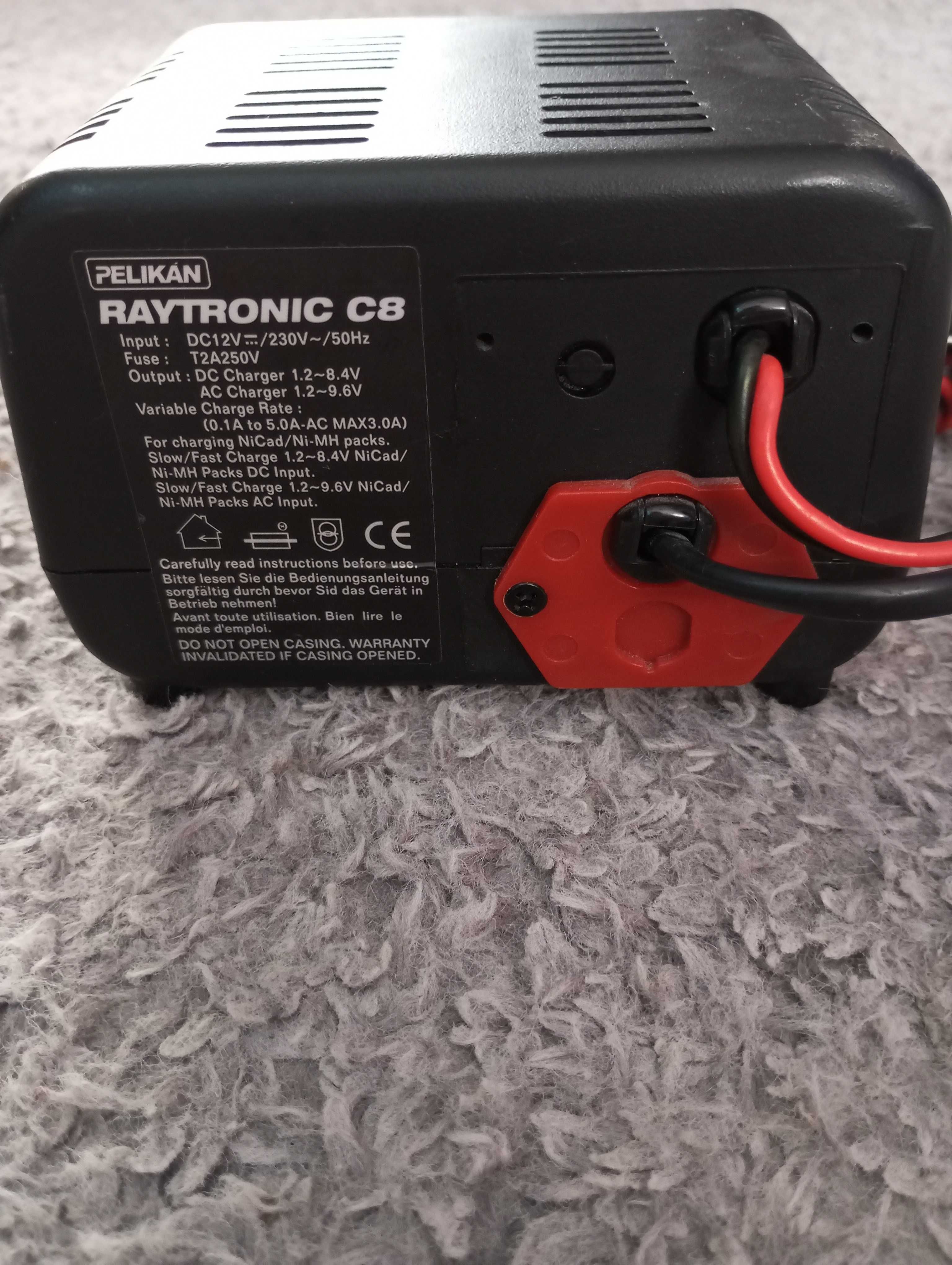 Ładowarka do Pakietów NiCd i NiMH RCM-Pelikan 3EC1008 Raytronic C8