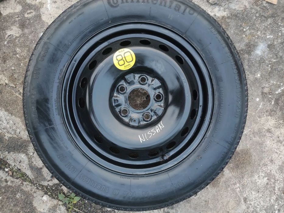 Koło Dojazdowe 5x114,3  R16Nissan