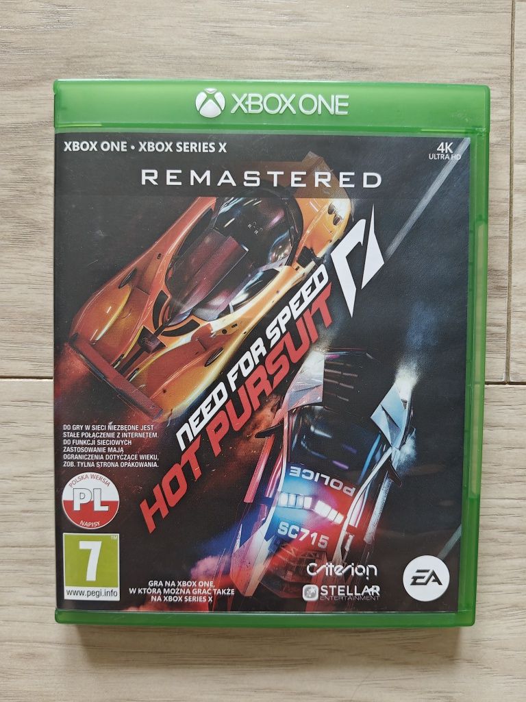 Gra need for speed remastered xbox