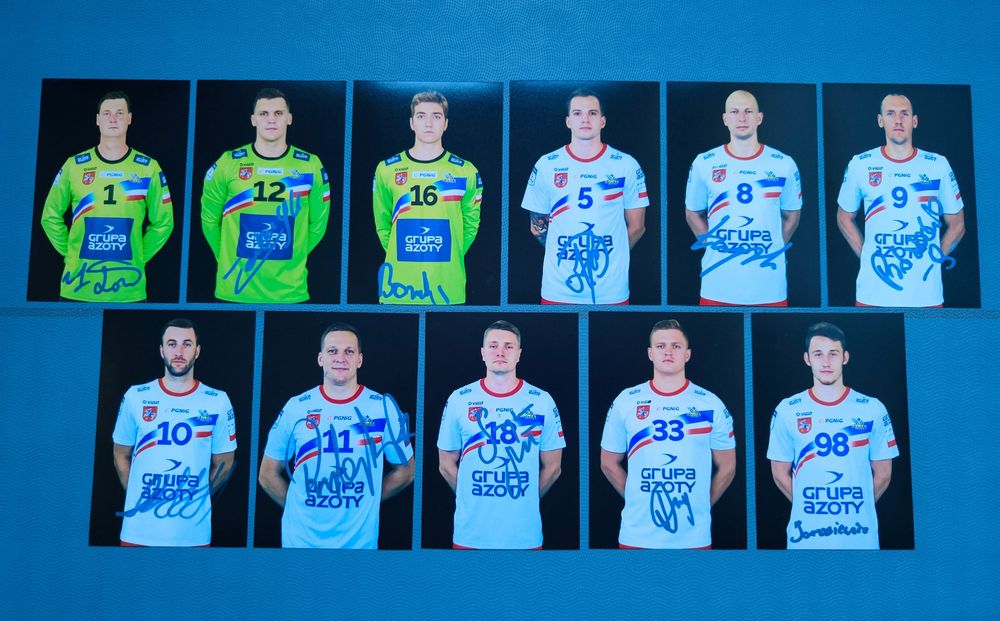 KS Azoty Puławy, autograf, piękny zestaw, OKAZJA!!!