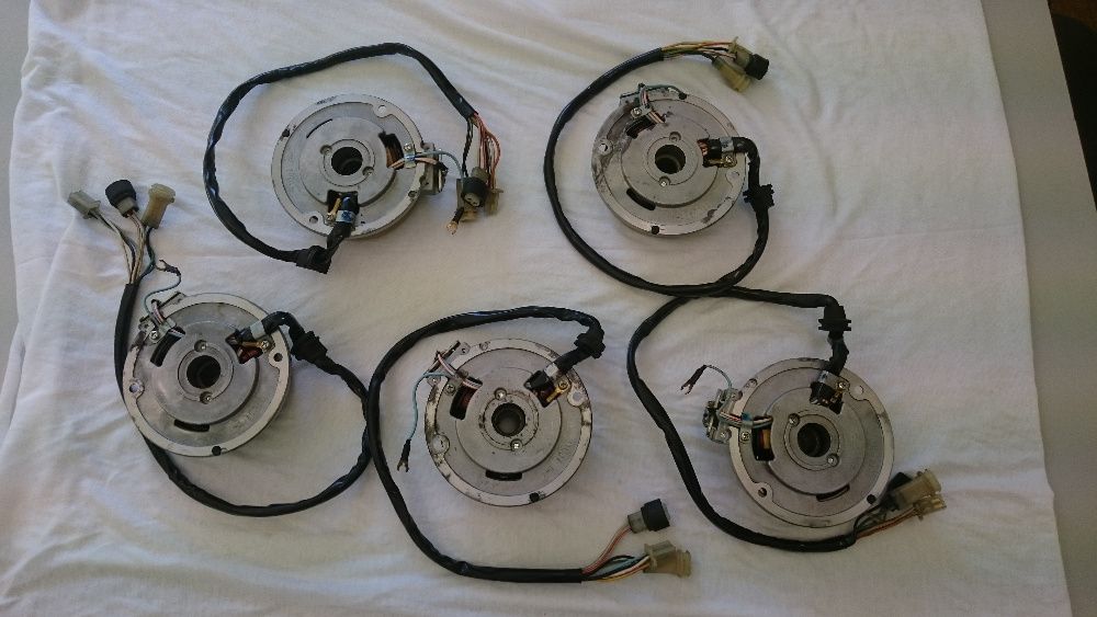 Eletricas originais Yamaha TZR TZ 50 completas (estator + magneto)