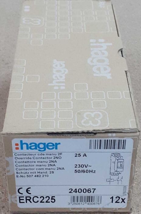 ERC225 - Hager - 12 unidades